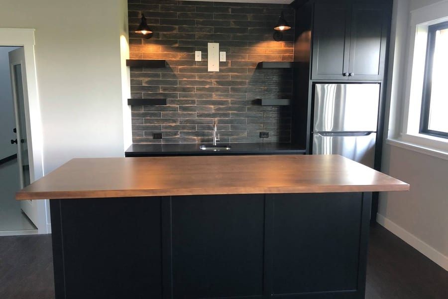 Finished Basement Bar