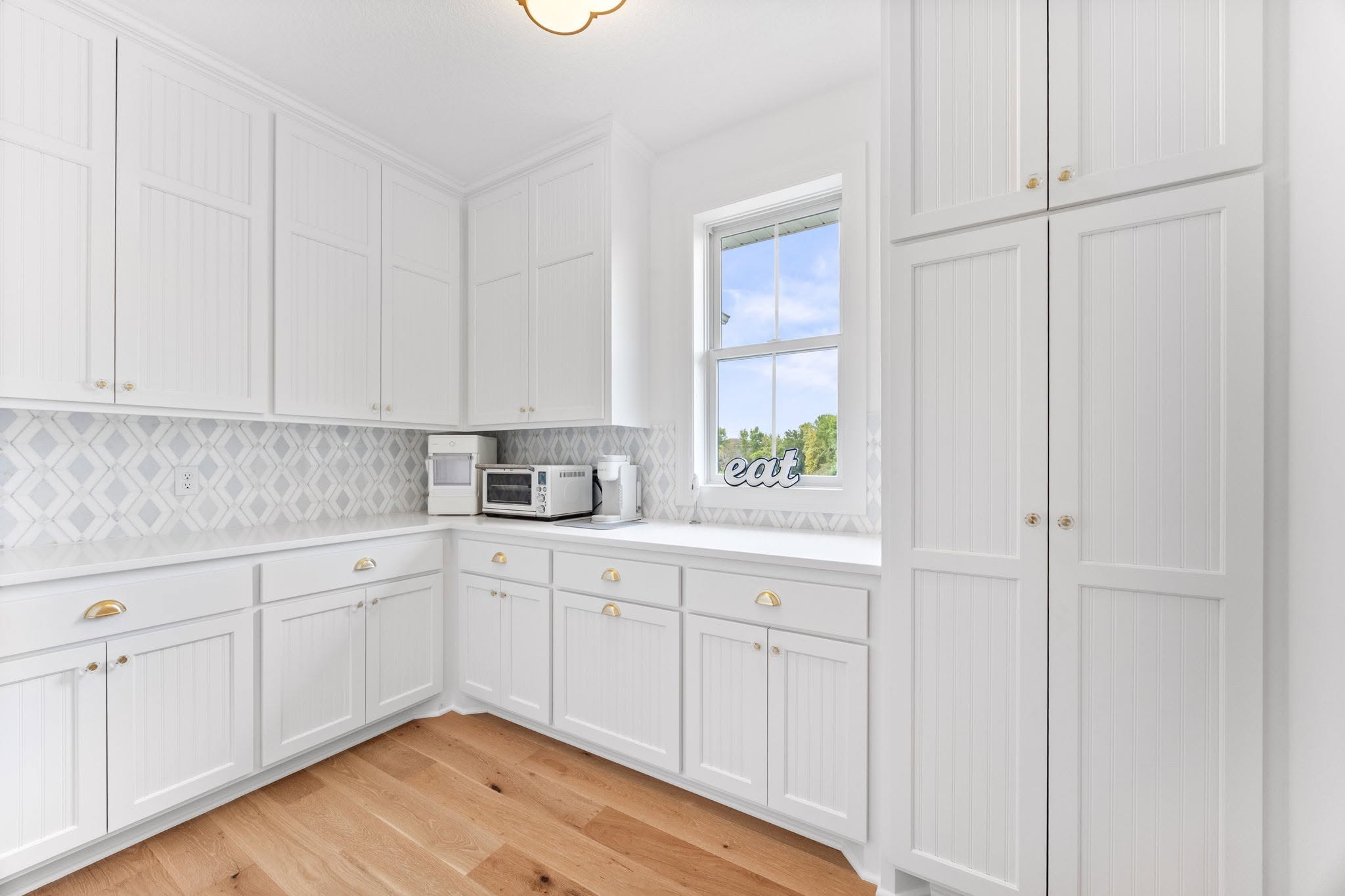 Mudroom with built-in storage