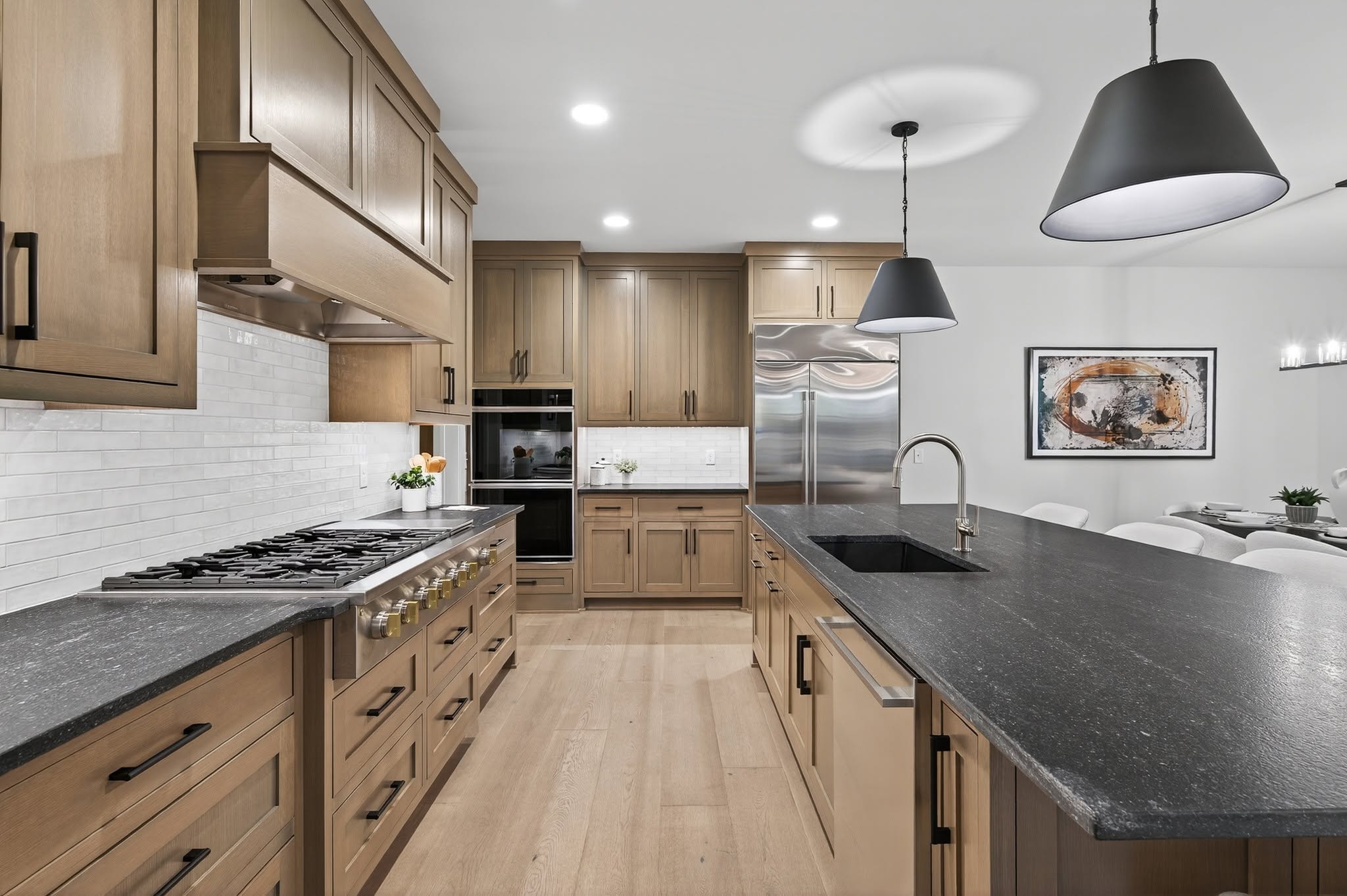Kitchen full cabinetry view